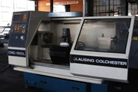 clausing geared head cnc lathe