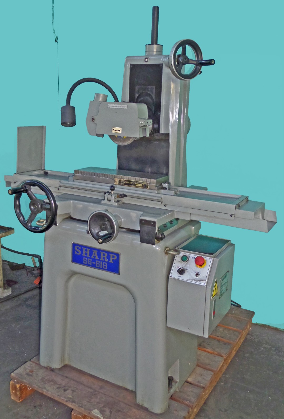 Sharp 6" x 18" Horizontal Surface Grinder Norman Machine Tool