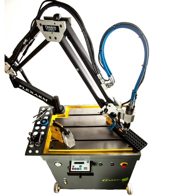 Flexarm 7/8" Hydraulic Tapping Machine, GH24 Norman Machine Tool