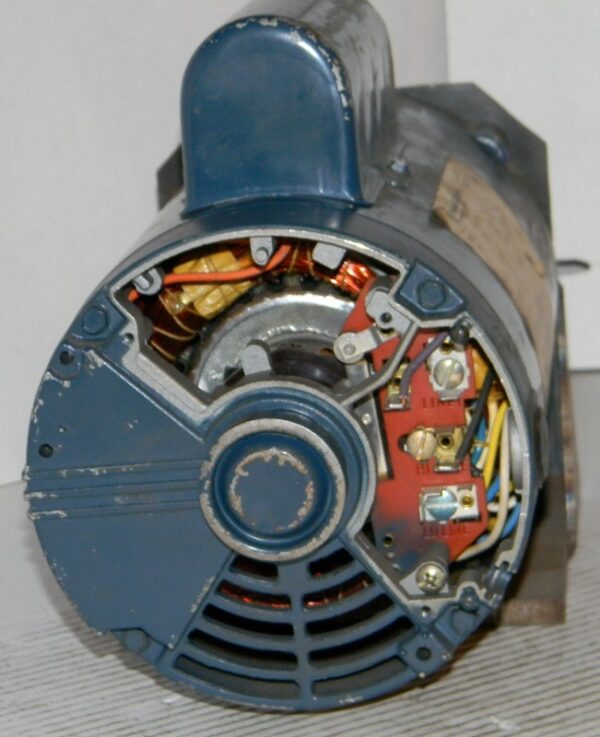 Franklin Electric 2 HP Single Phase AC Motor Norman Machine Tool