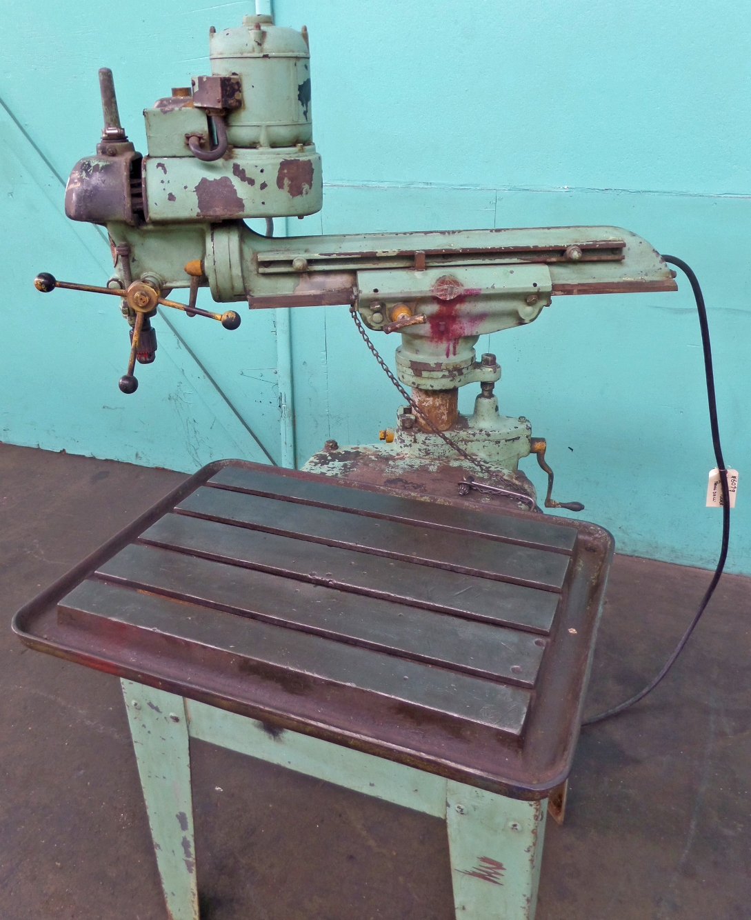 Walker Turner / Rockwell Delta Radial Drill Press Norman Machine Tool