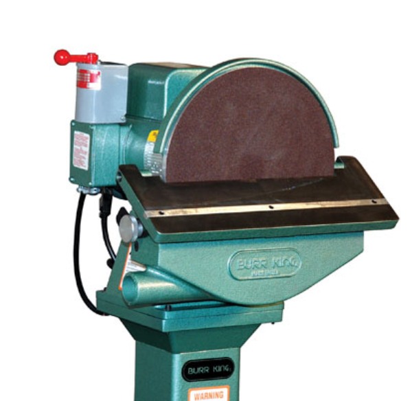 Burr King 12" Variable Speed Disc Grinder, 12 (29700) Norman Machine Tool