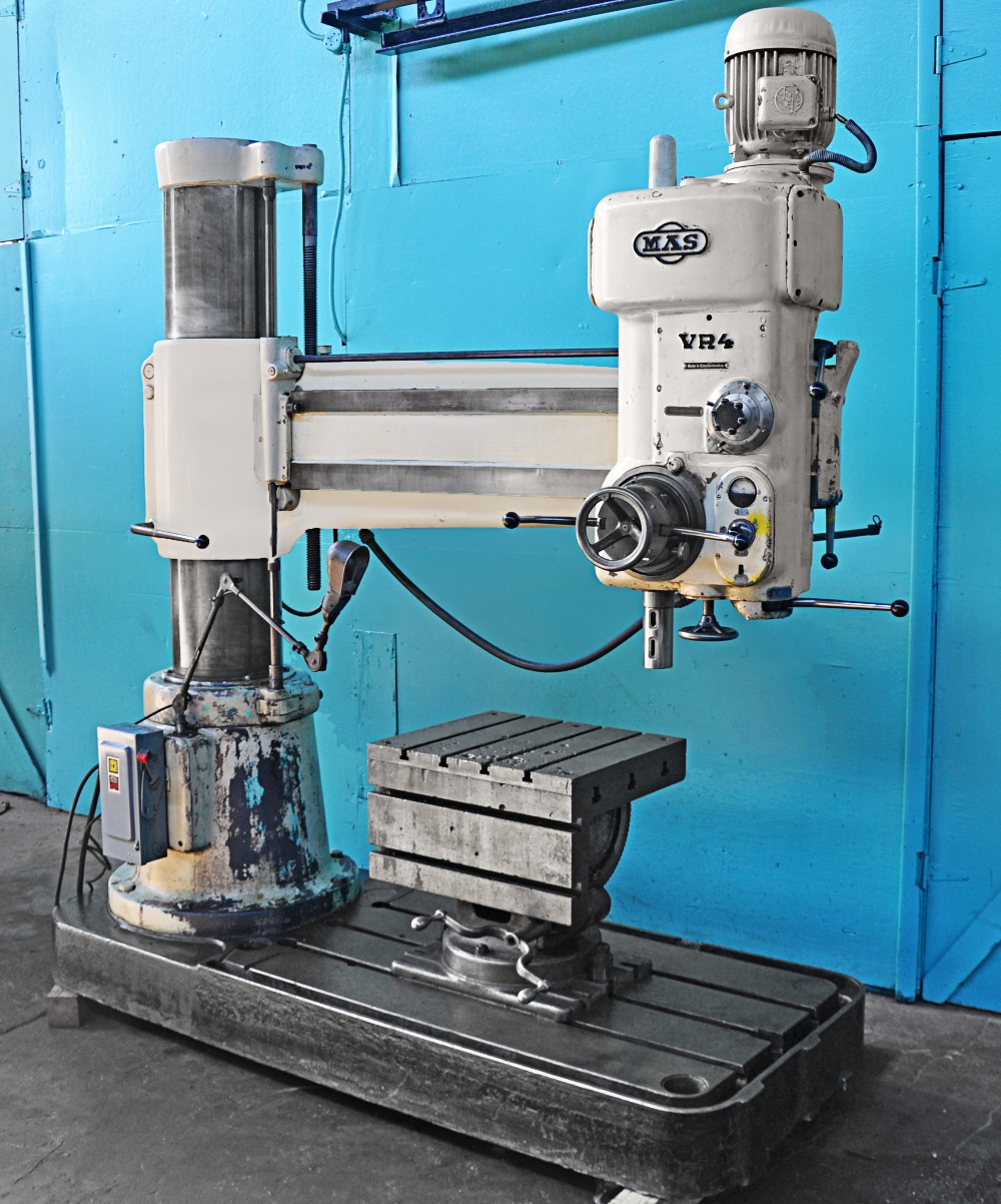 Mas VR4 Radial Drill Norman Machine Tool