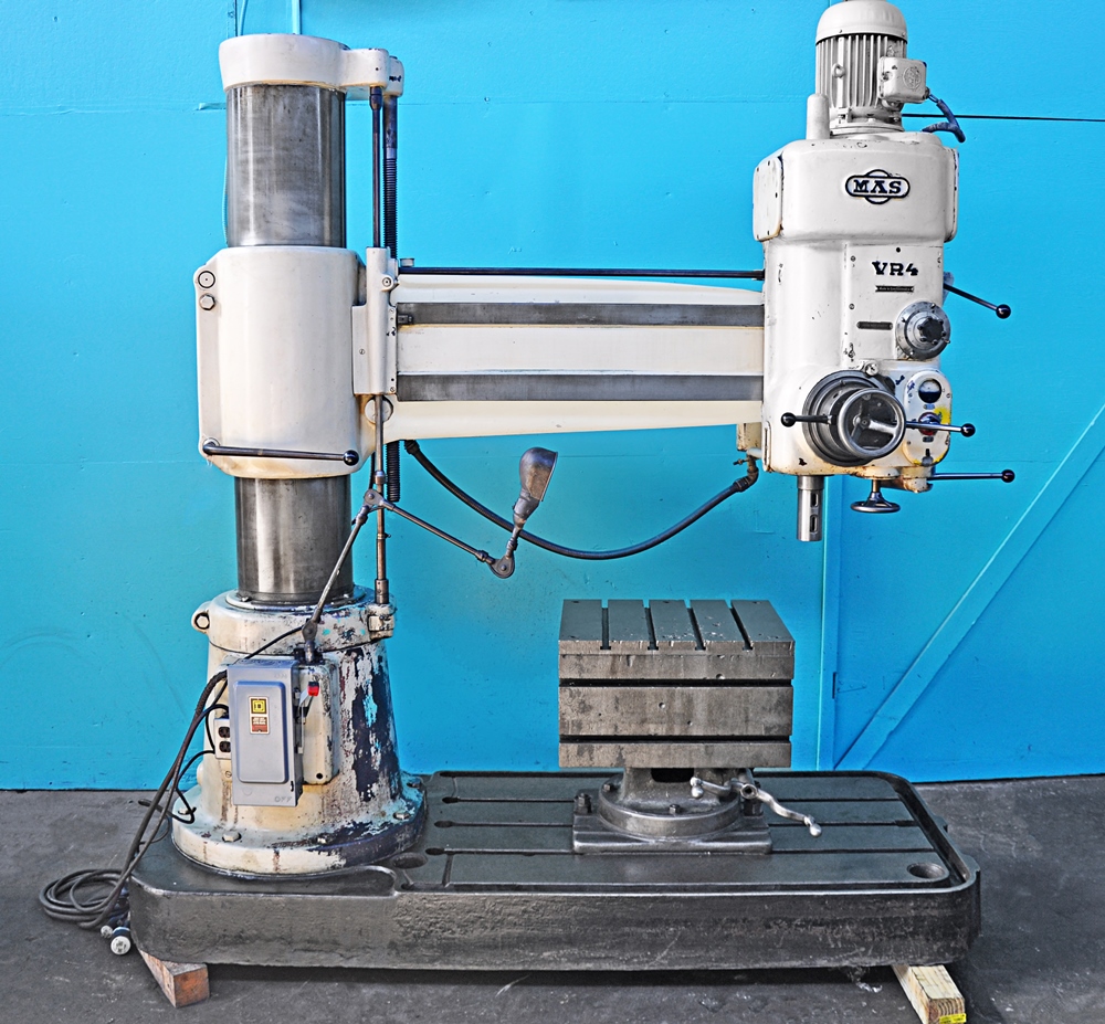 Mas VR4 Radial Drill Norman Machine Tool