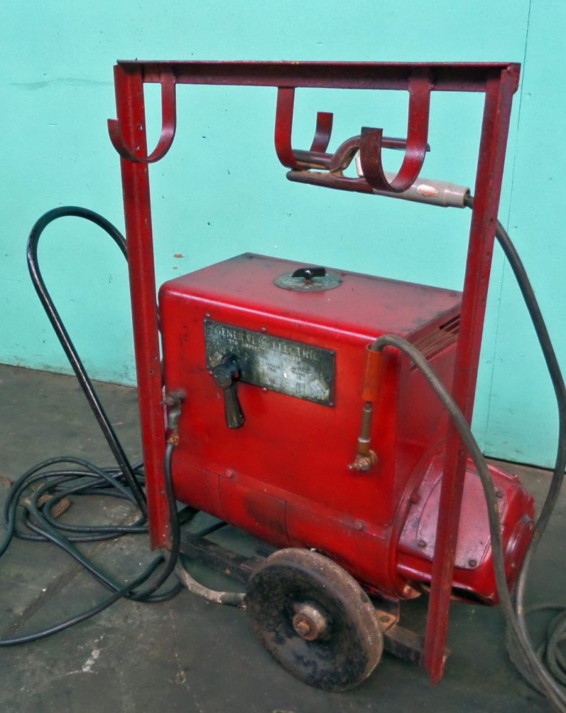 General Electric 200 Amp 6WD Arc Welder With Cart Norman Machine Tool