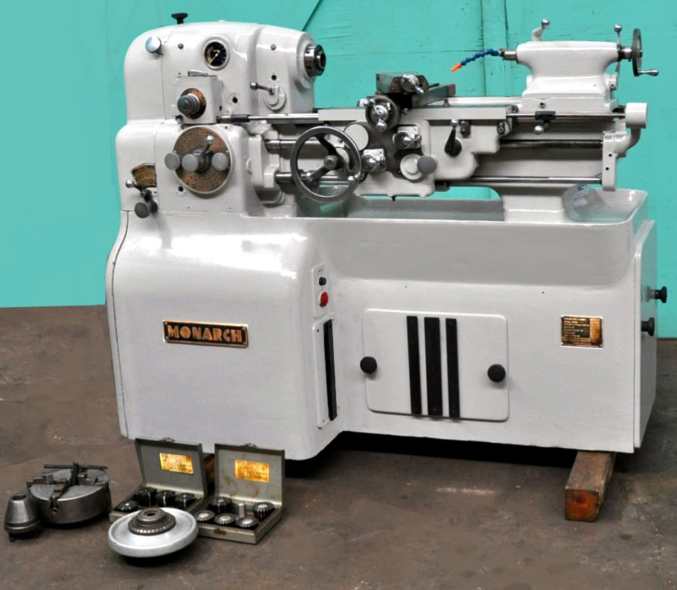 Monarch 10EE 10" x 20" Precision Toolroom Metal Lathe Norman Machine Tool