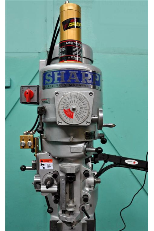 Sharp 9" x 50" Vertical Milling Machine, LMV50 Norman Machine Tool