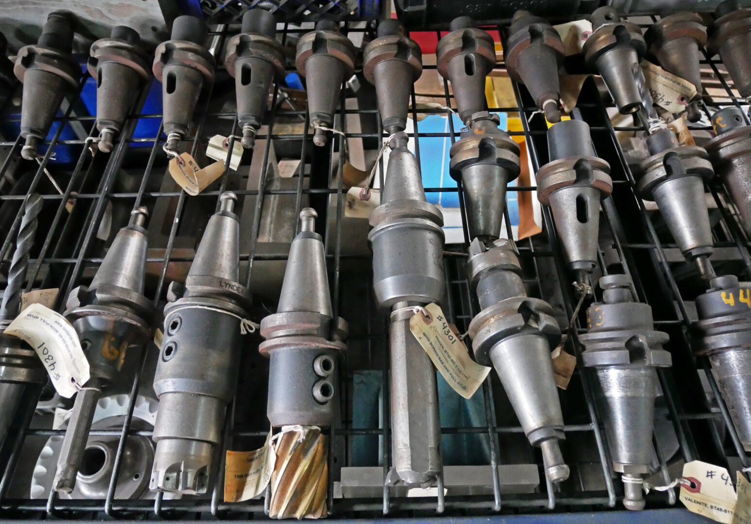 Lyndex-Nikken End Mill Holders, Huge Lot! - BT45 - Image 3