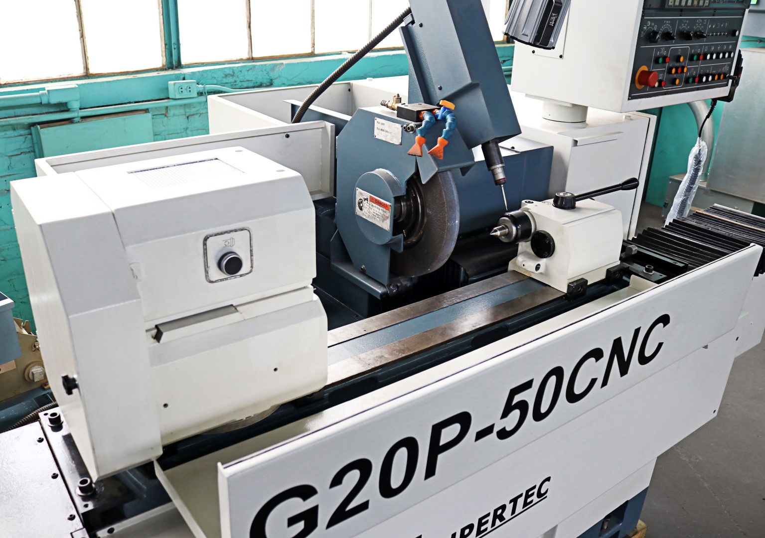 Supertec 8" x 20" CNC Cylindrical Grinder with Fanuc Series OGC