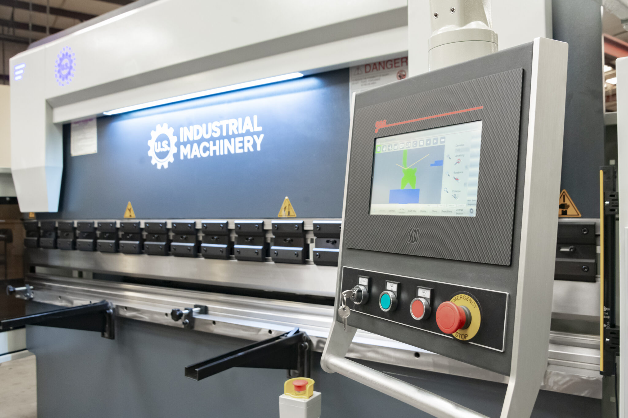 CNC Brake ESA Controller Up Close