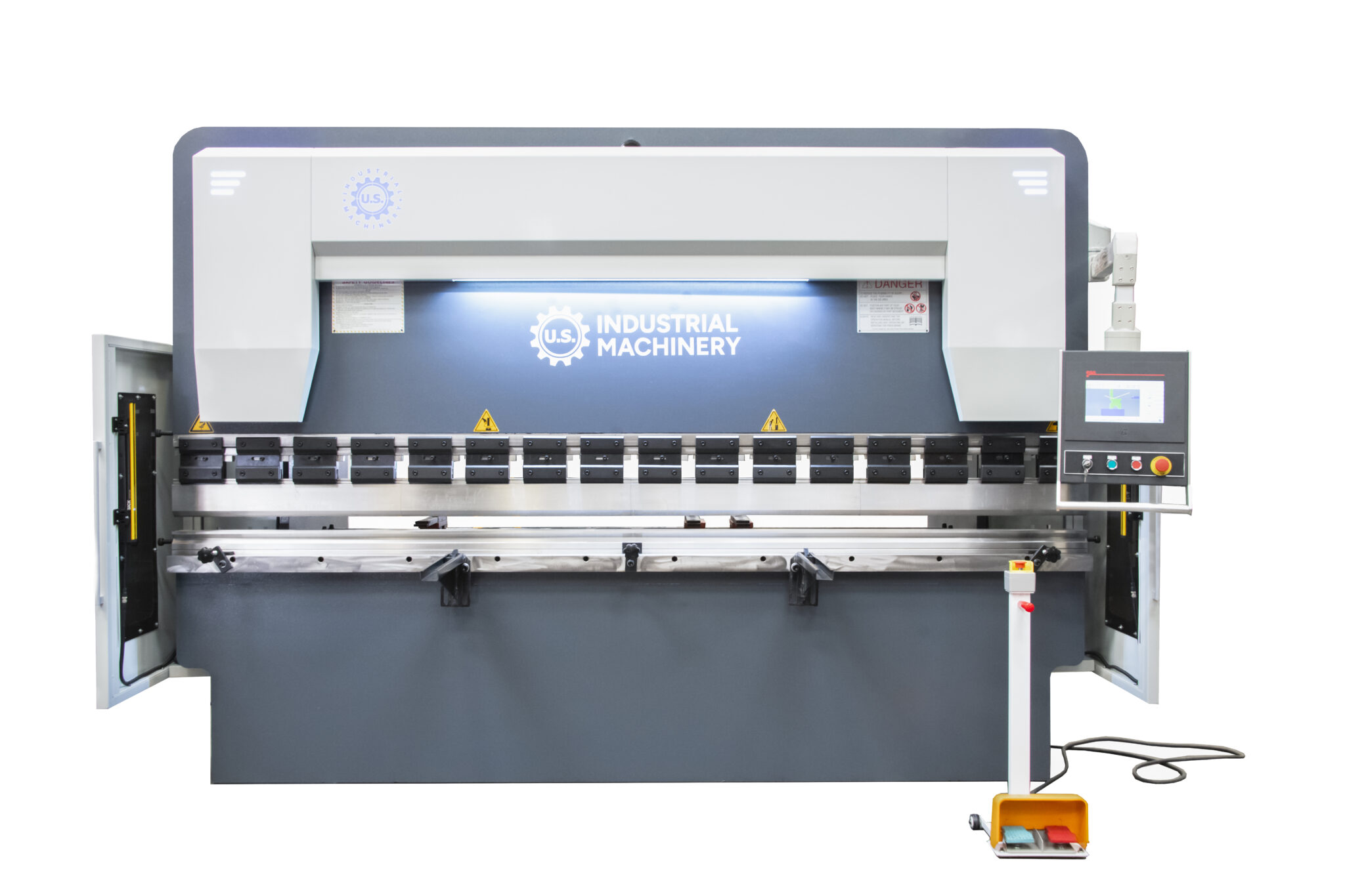 CNC Brake Front View - Background Removed