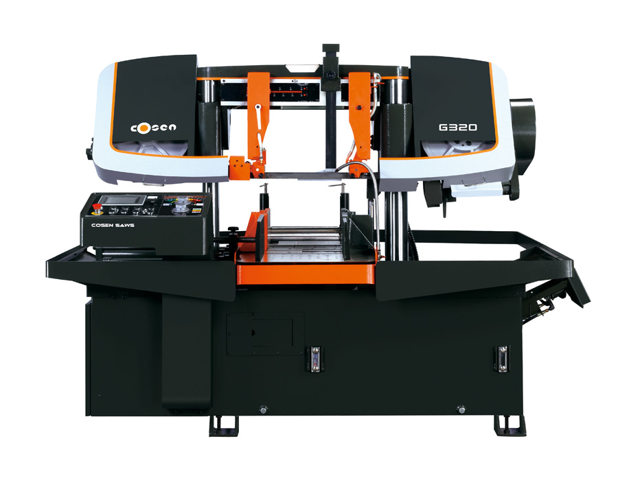 Cosen 12.8" Programmable Dual Column Automatic Band Saw, G320 Norman