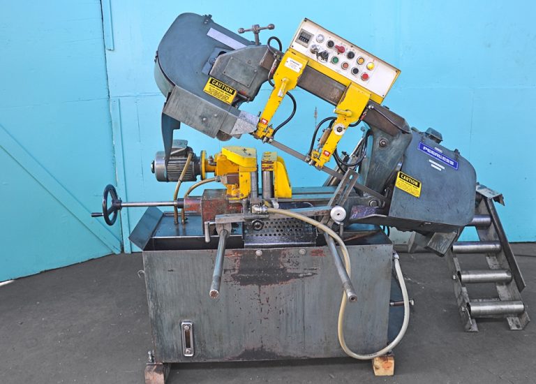 Peerless HB711A 10" Automatic Horizontal Band Saw Norman Machine Tool