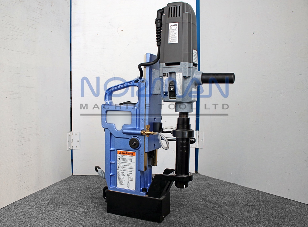 Nitto Kohki 2 3/16" x 3" Manual Feed Drill, UOJ5500 Norman Machine Tool