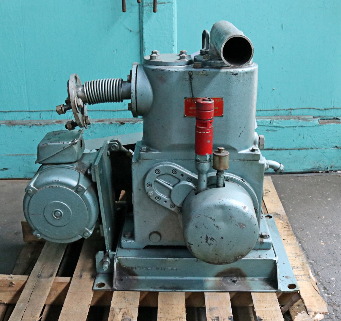 NRC 30S 29.5 CFM Rotary Gas Ballast Pump Norman Machine Tool