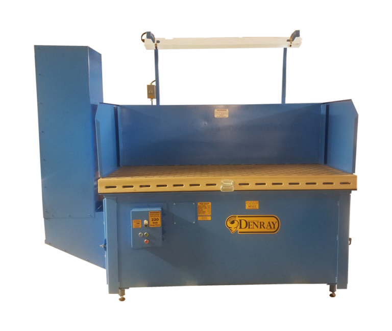 Denray 28″ x 72″ Wood Sanding Down Draft Table, 2872B Norman Machine Tool