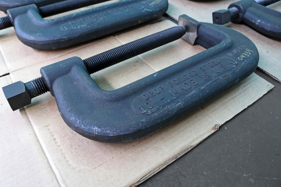 Diecraft 10" HeavyService Bridge Clamps, HS10 Norman Machine Tool