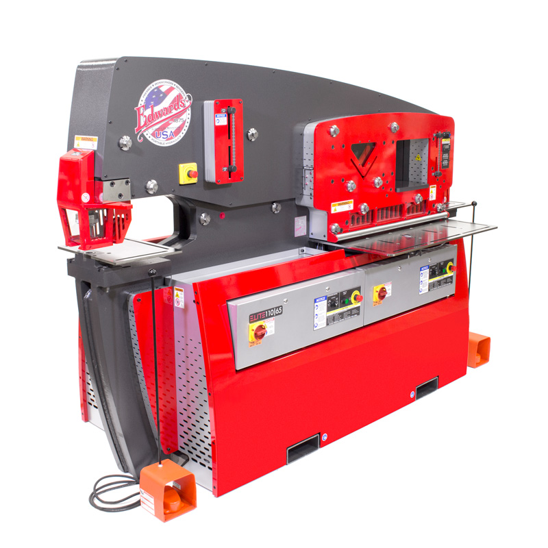 Edwards 110/65 Ton Elite Hydraulic Ironworker Norman Machine Tool