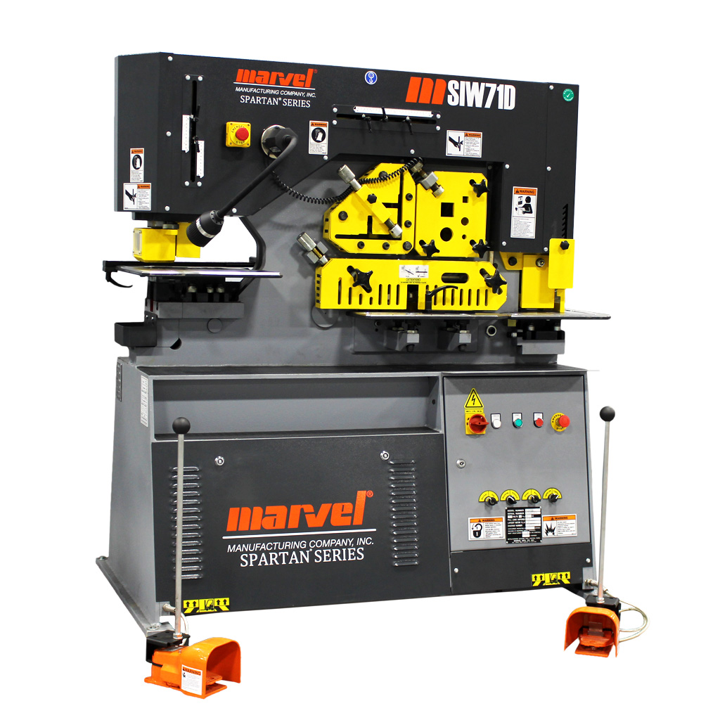Marvel Spartan 71 Ton Ironworker, MSIW71D Norman Machine Tool