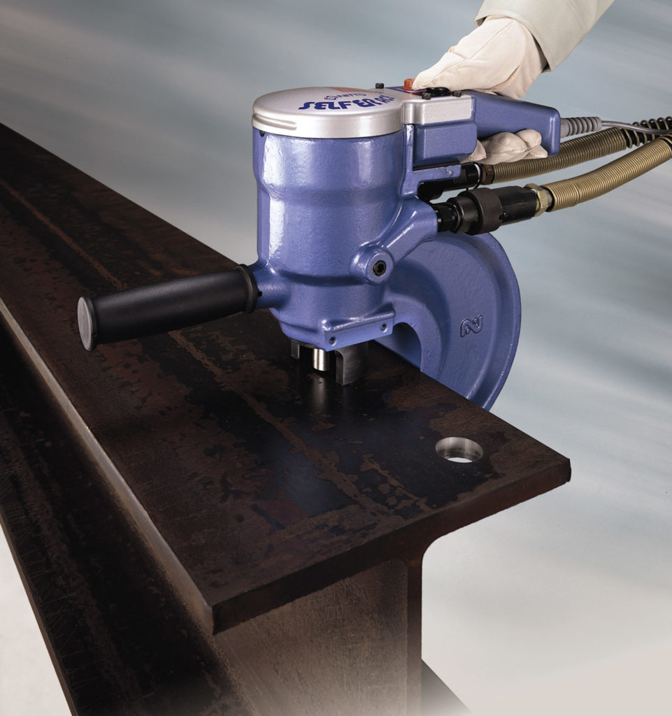 Nitto Kohki 41 Ton DoubleActing Hydraulic CFrame Punch, HS061322