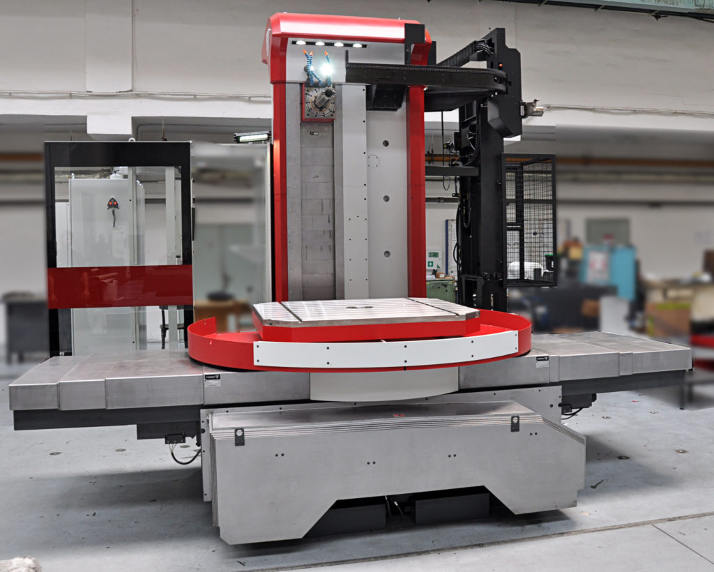 Lucas Precision CNC Horizontal Boring Mill, WFC 10 Norman Machine Tool