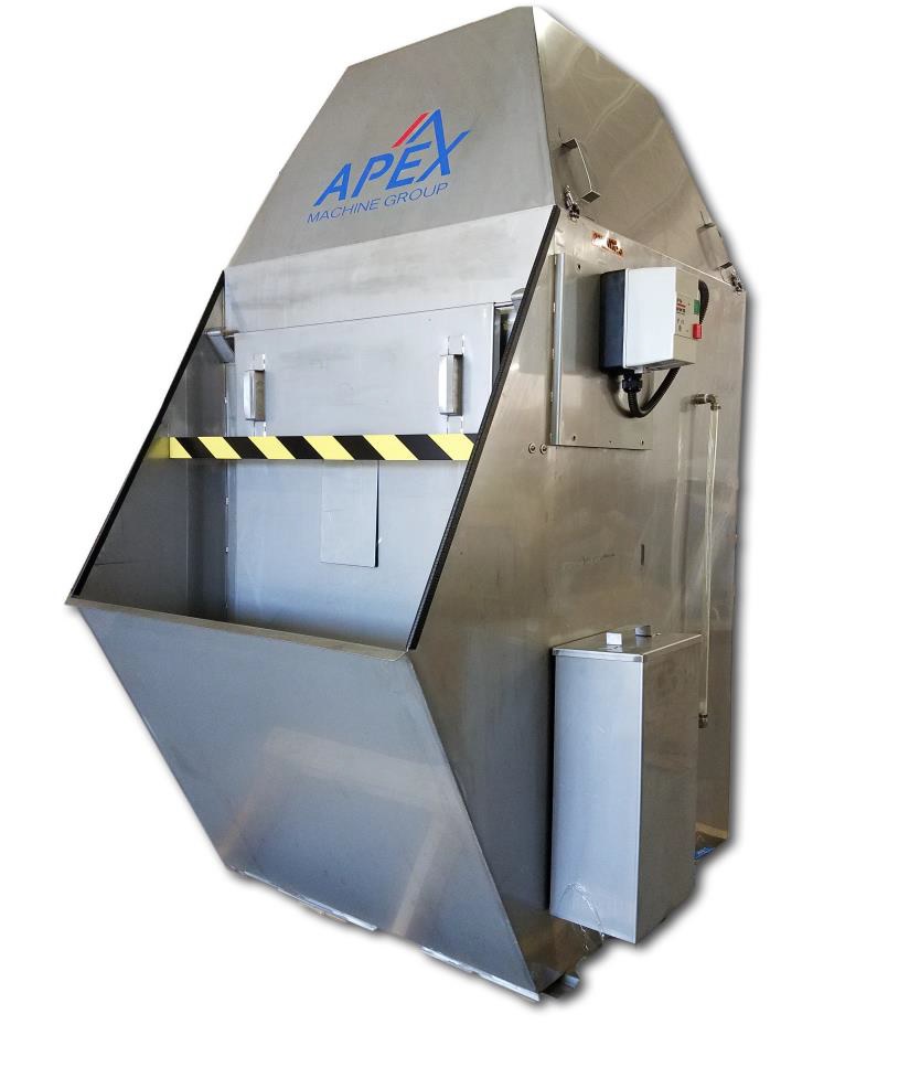 Apex 2,750 CFM Stainless Steel Wet Style Dust Collector, PWDC10HP Norman Machine Tool