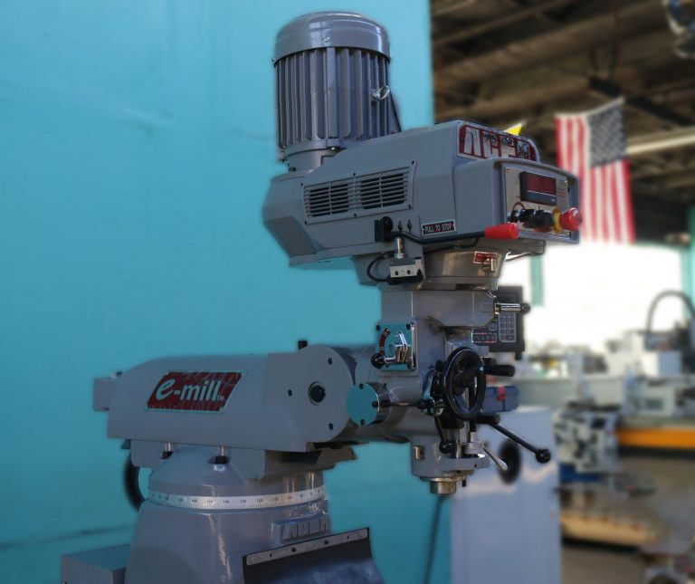 Acer 9″ x 49″ EMill Vertical Milling Machine with Newall DRO & Power