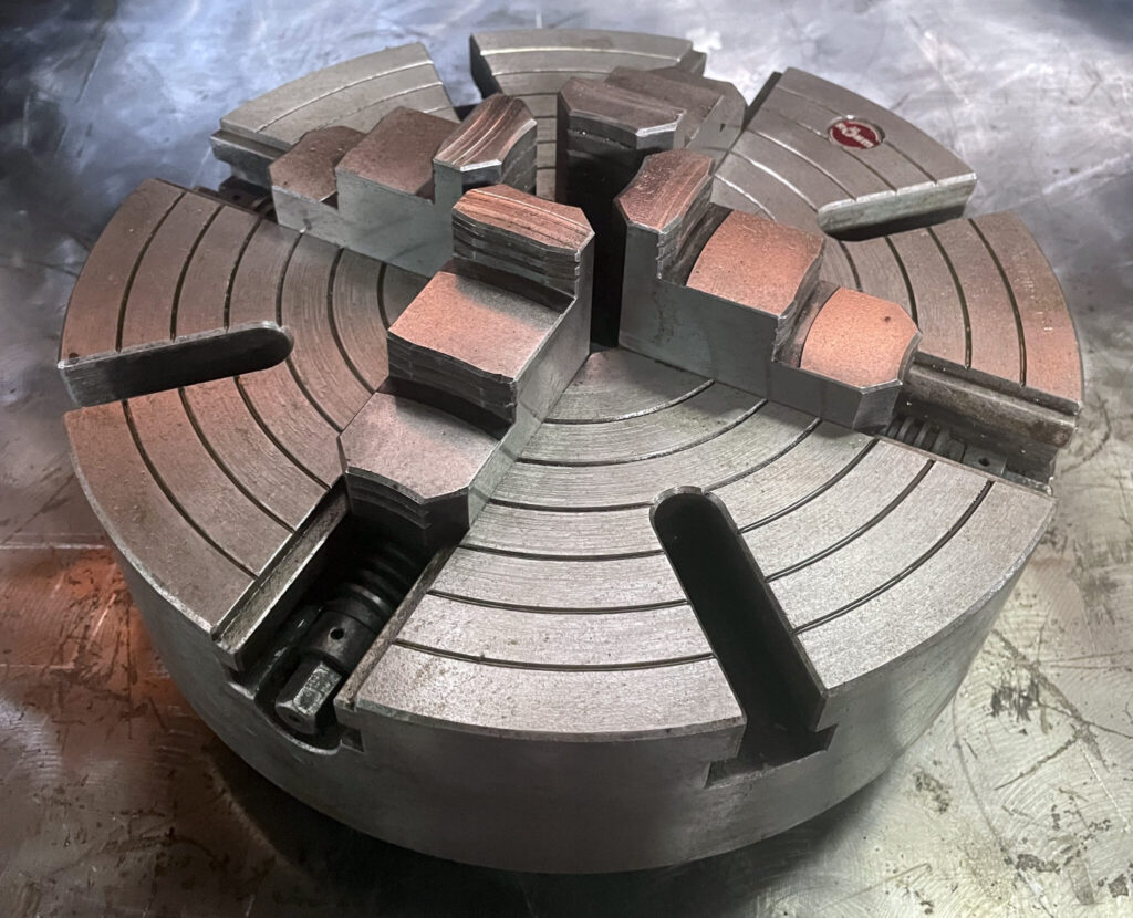 ROHM 12" Solid 4Jaw Chuck with D16 Mount Norman Machine Tool