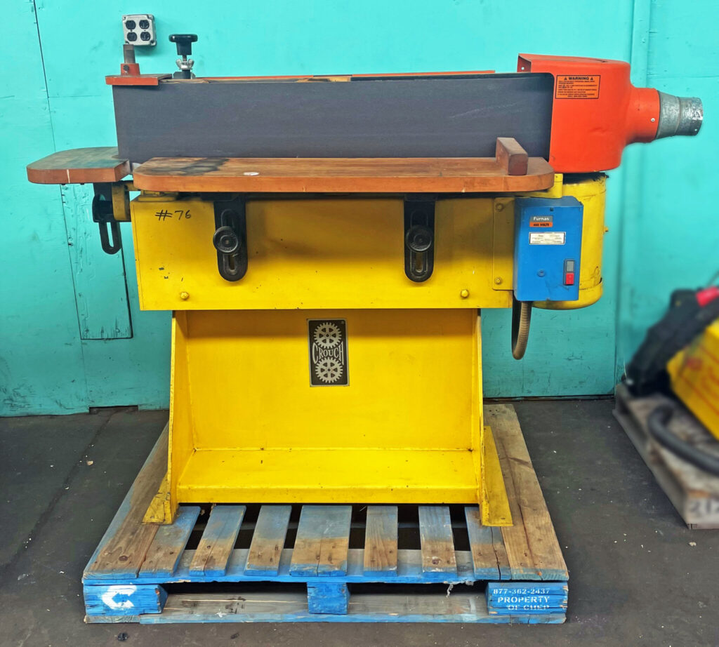 Crouch 7" x 125" Edge Belt Sander, VH87 Norman Machine Tool