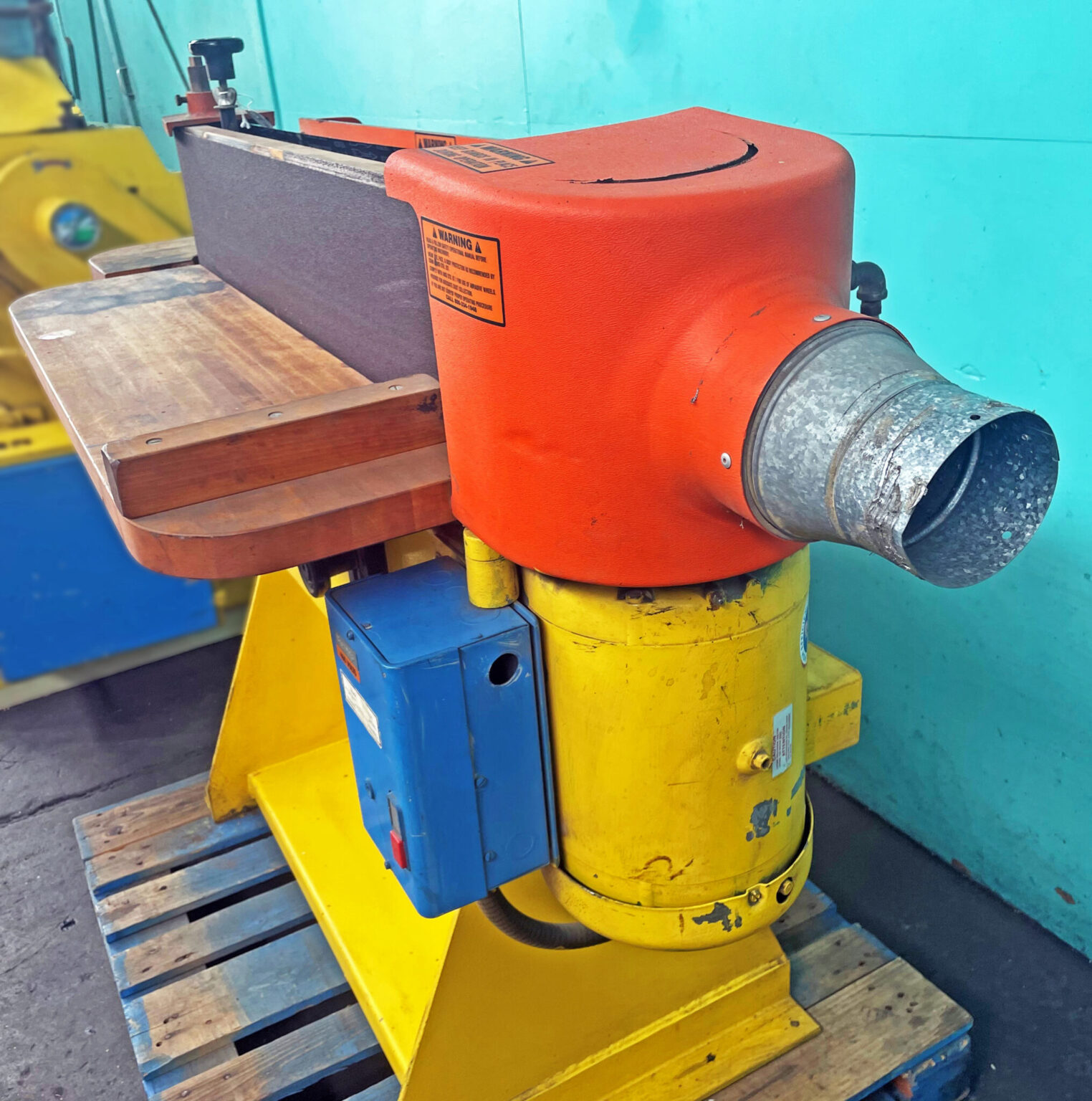 Crouch 7" x 125" Edge Belt Sander, VH87 Norman Machine Tool