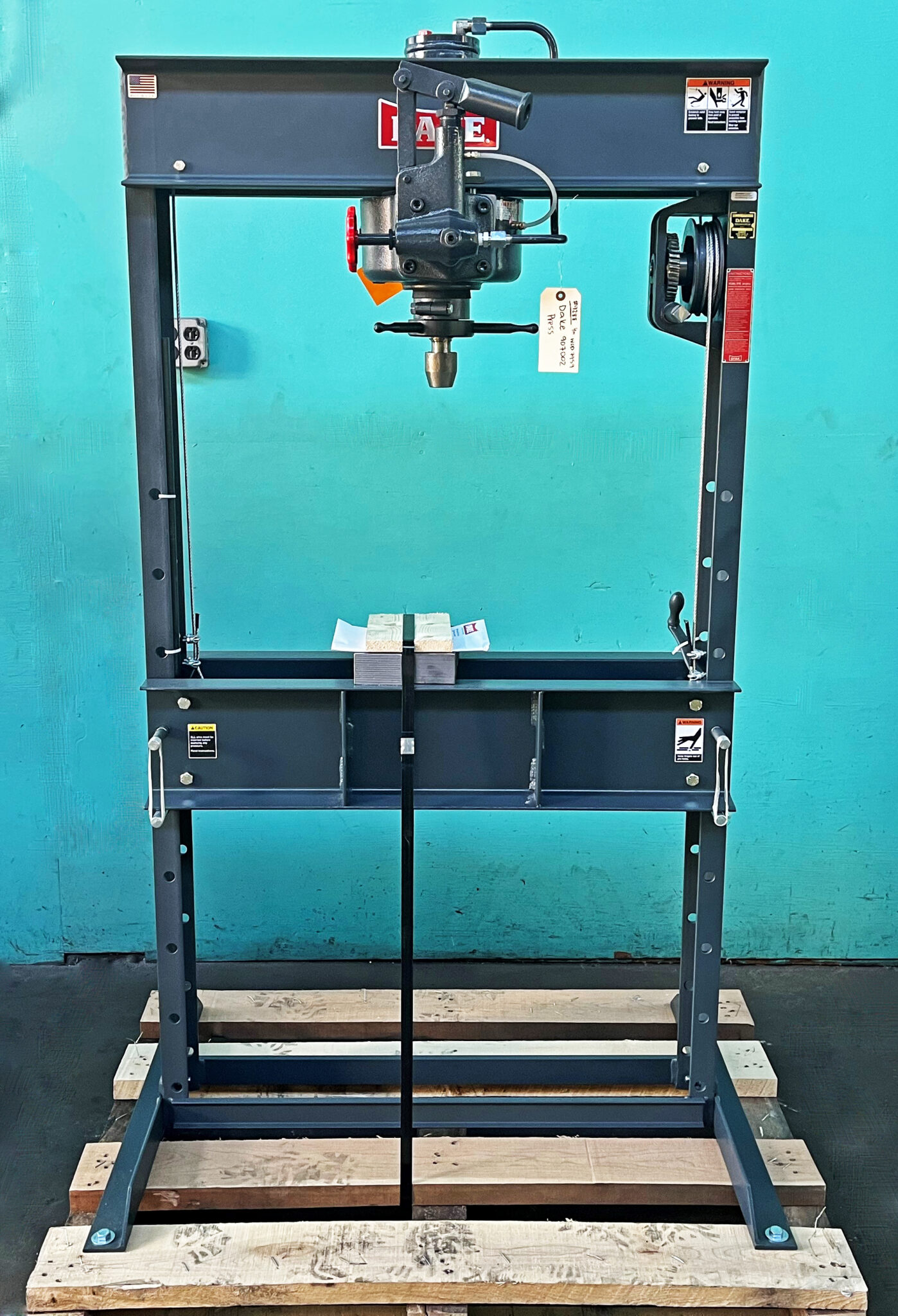 Dake 25 Ton Hydraulic HFrame Press, 25H New, In Stock, and Ready to