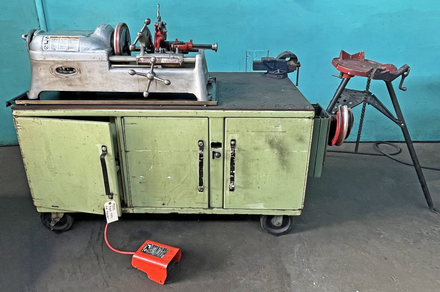 Ridgid Model 535 Threading Machine Norman Machine Tool