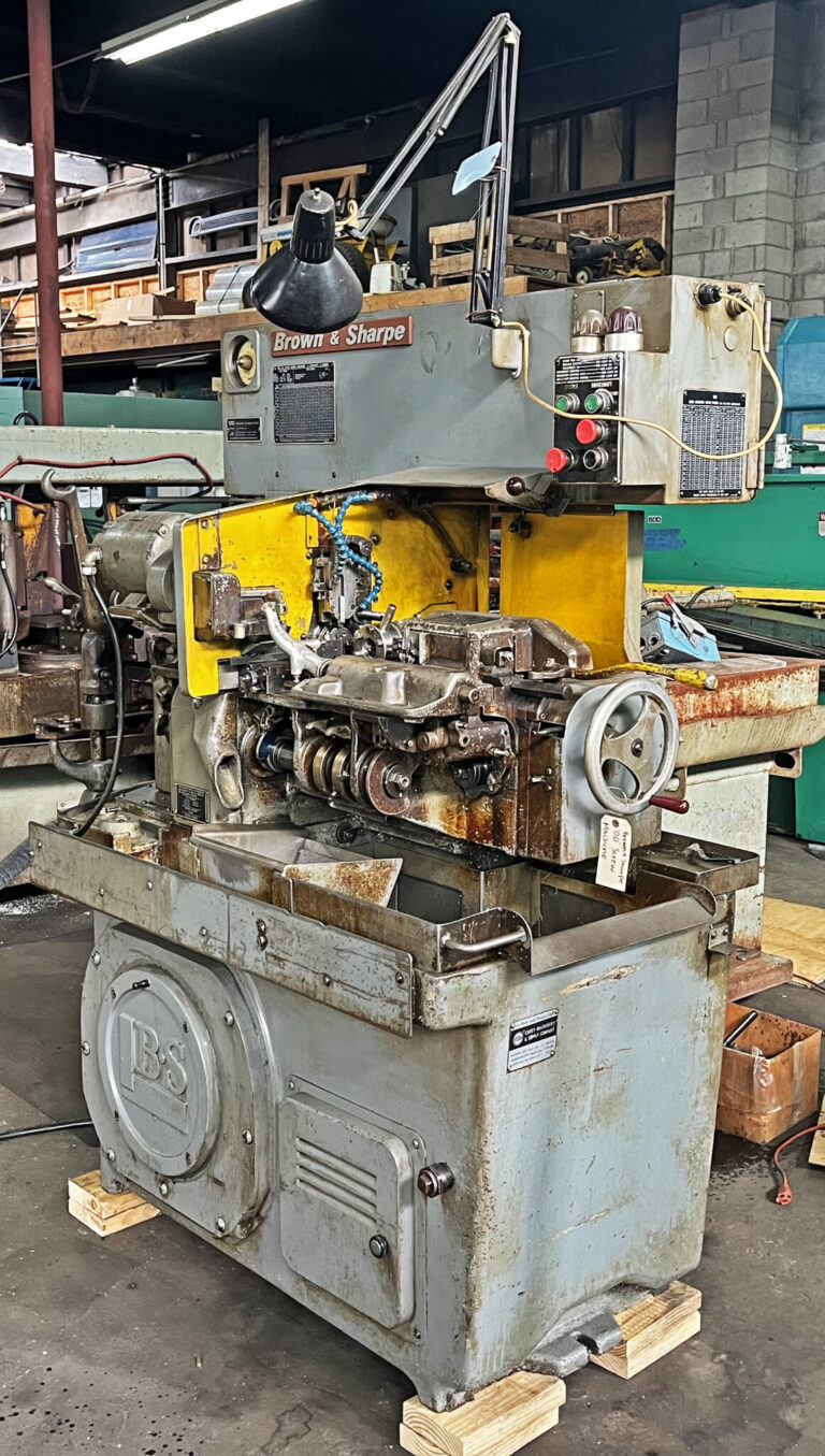 Brown & Sharpe Automatic Screw Machine, 00 Norman Machine Tool