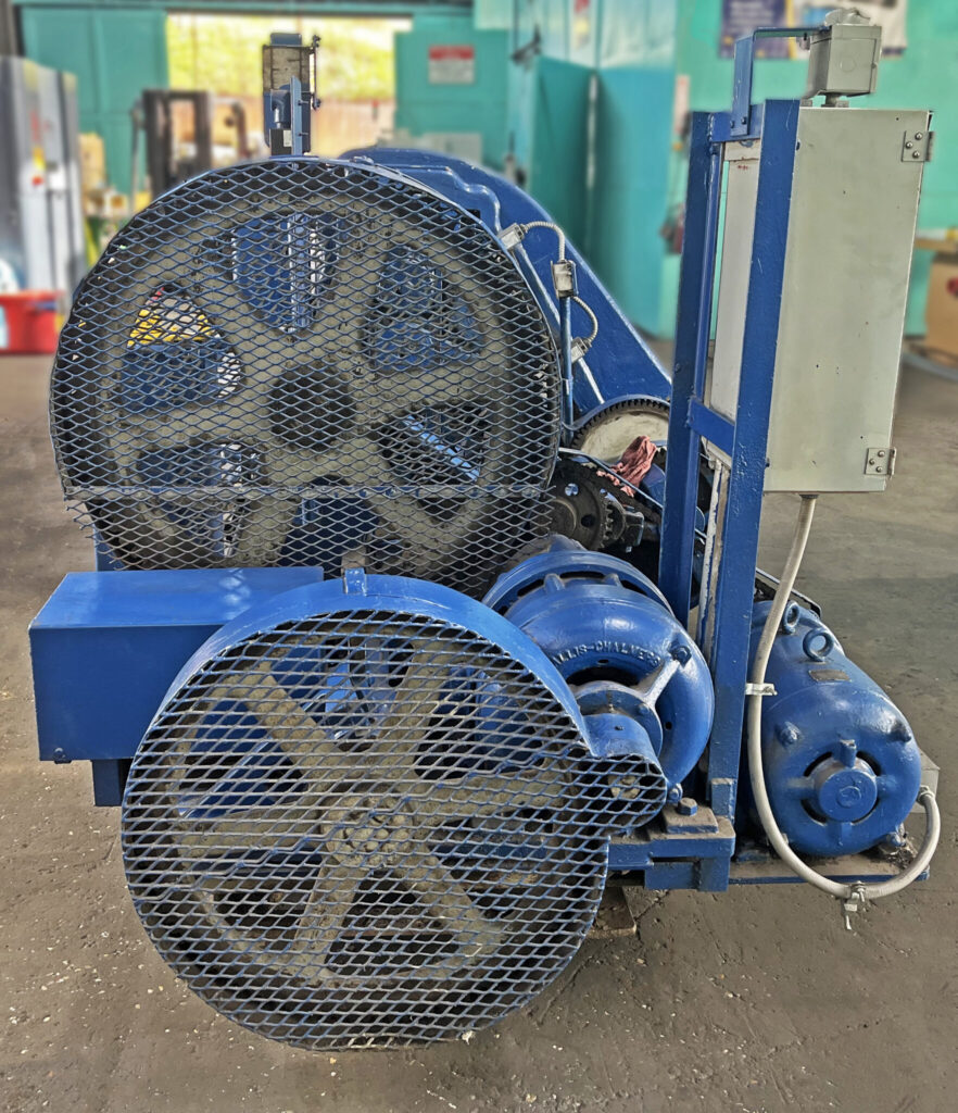 Rock River Machine Co. 8' x 3/16" Mechanical Initial Pinch Plate Roll