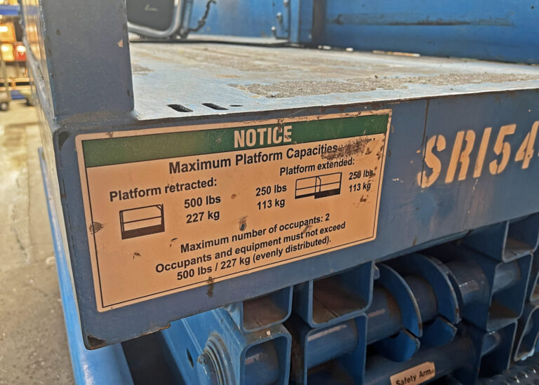 Trico Lift 500 lbs. Scissor Lift Norman Machine Tool