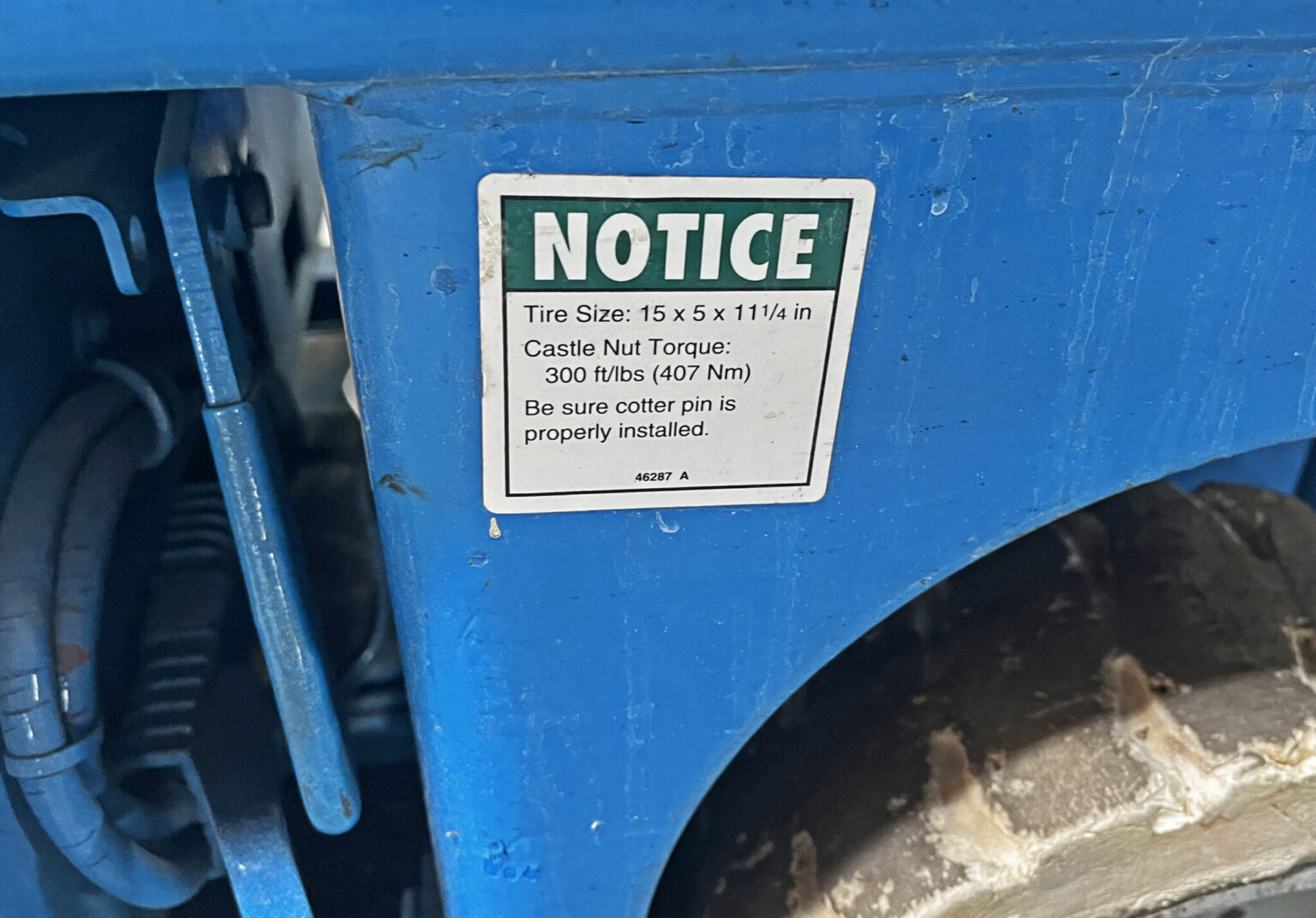 Trico Lift 500 lbs. Scissor Lift Norman Machine Tool