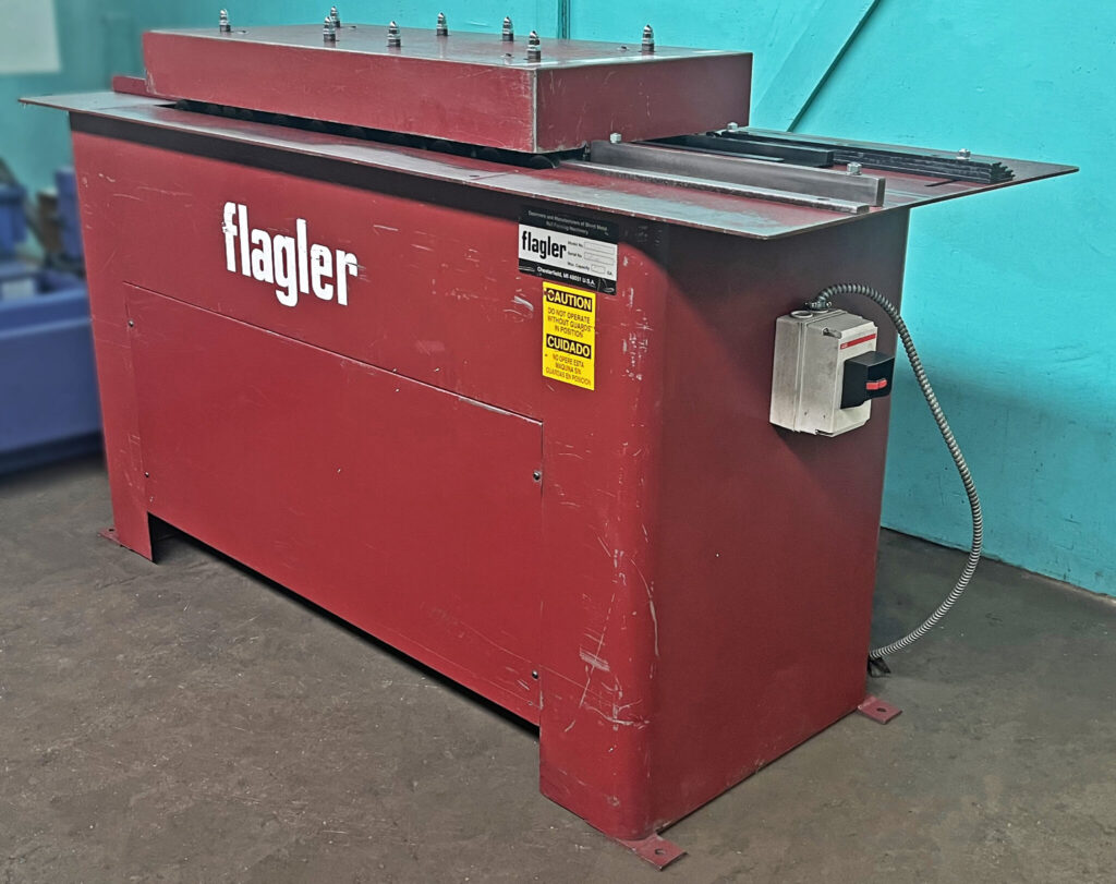 Flagler 100 FPM HighSpeed Quadformer, 23000 Norman Machine Tool