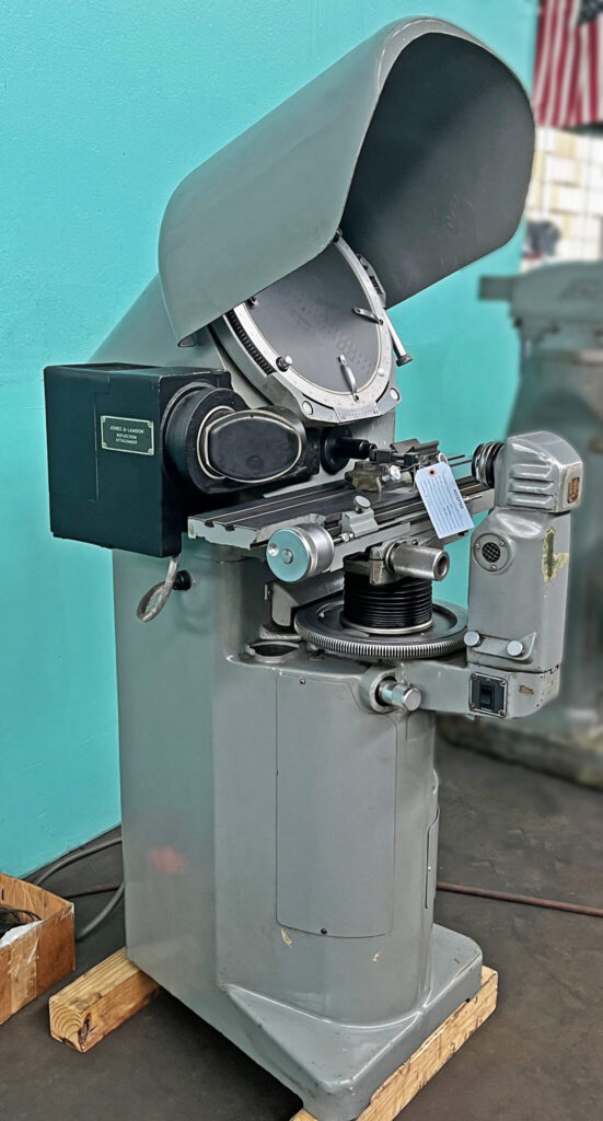 Jones & Lamson PC14A Optical Comparator Norman Machine Tool