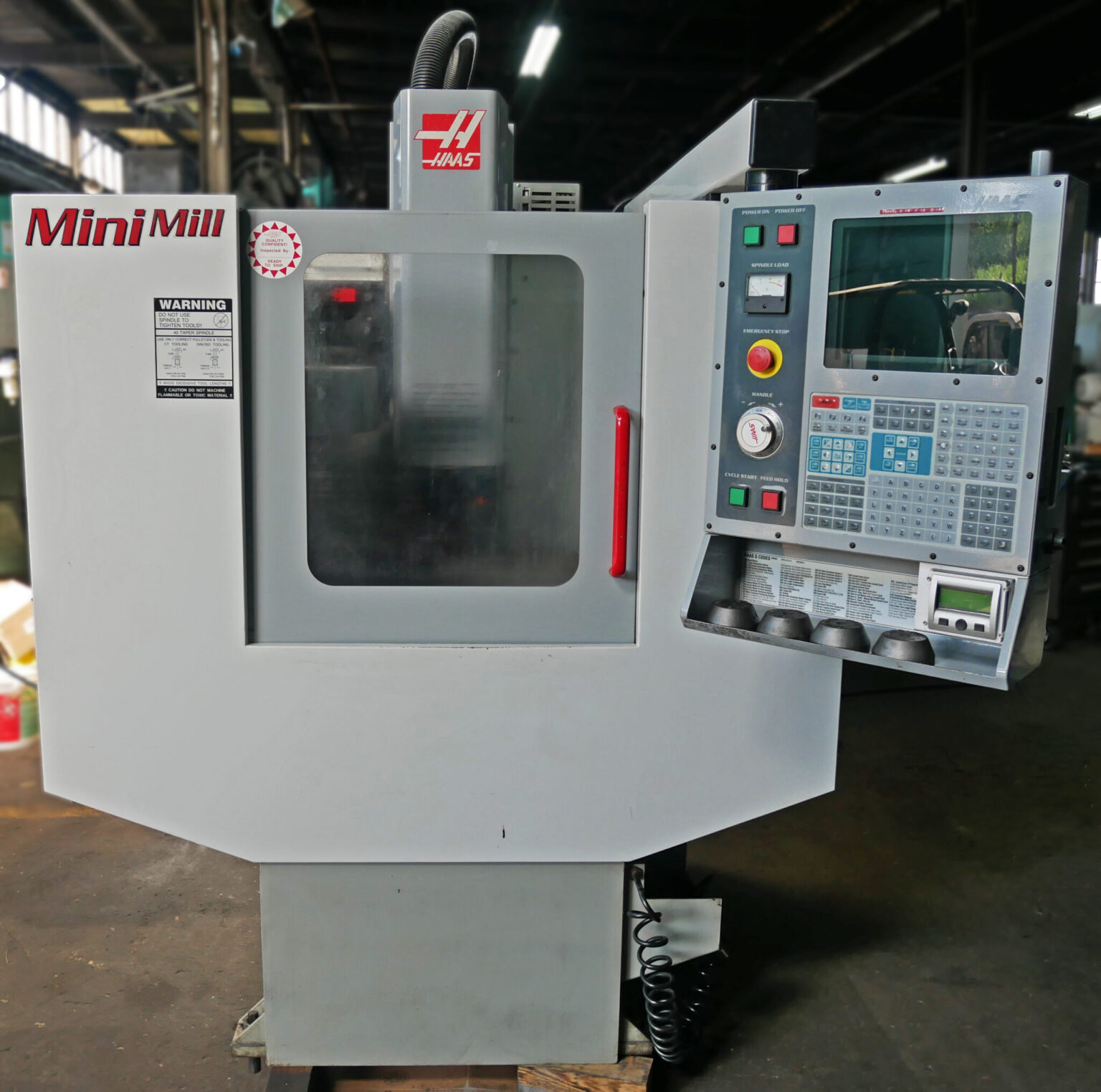 Haas Mini Mill 3Axis CNC Vertical Machining Center Norman Machine Tool