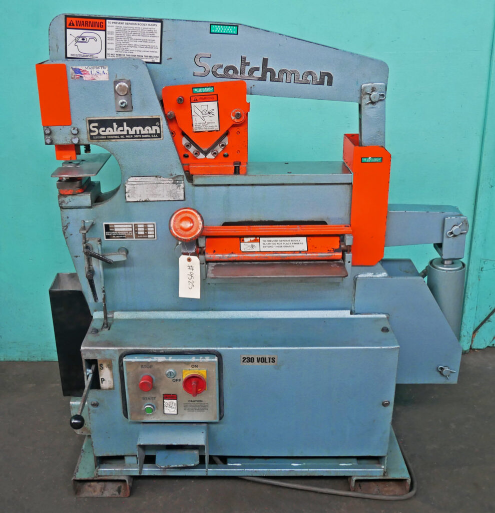Scotchman 40 Ton Hydraulic Ironworker, 4014CM SALE PENDING 07/17/24