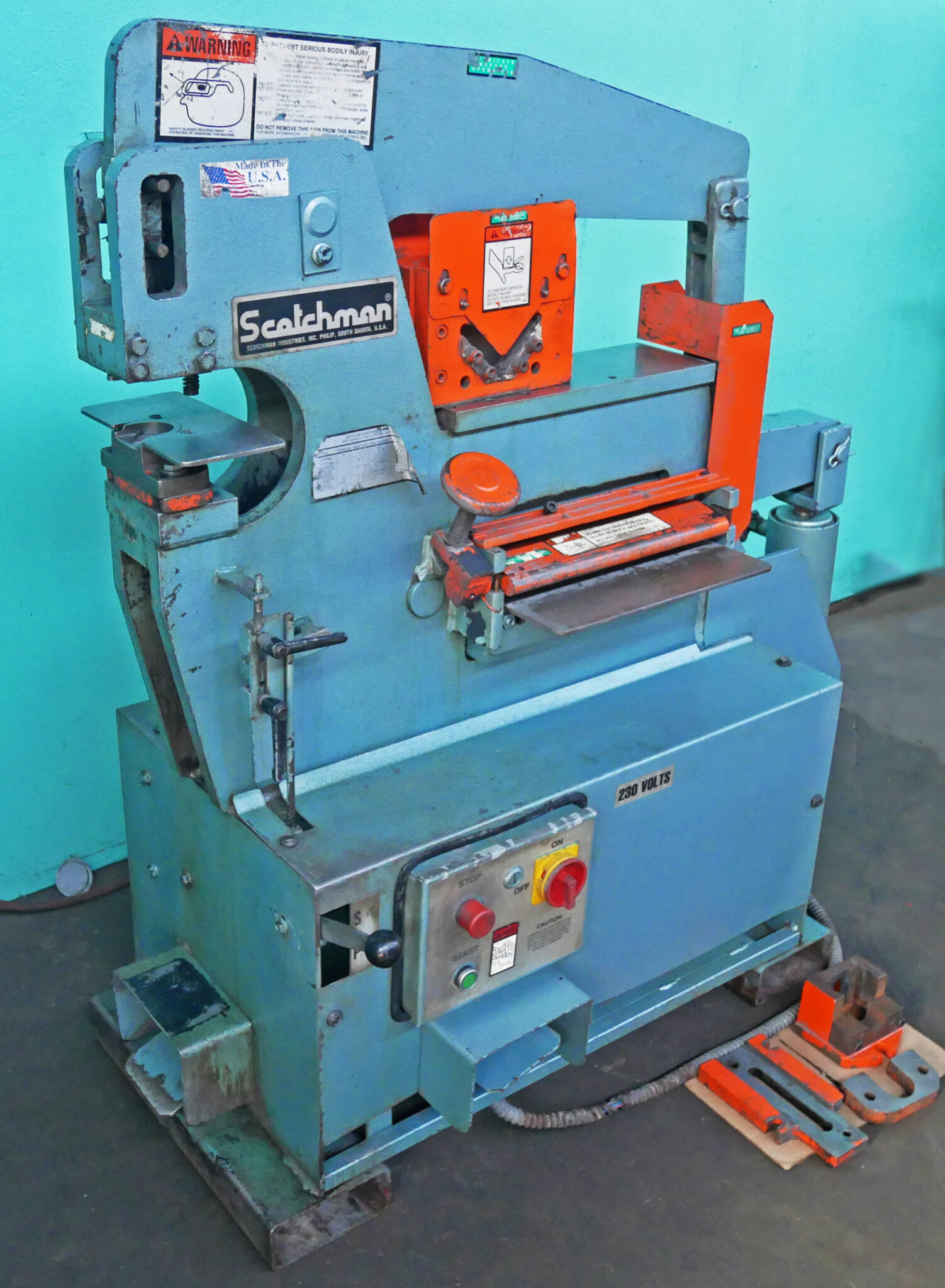 Scotchman 40 Ton Hydraulic Ironworker, 4014CM Norman Machine Tool