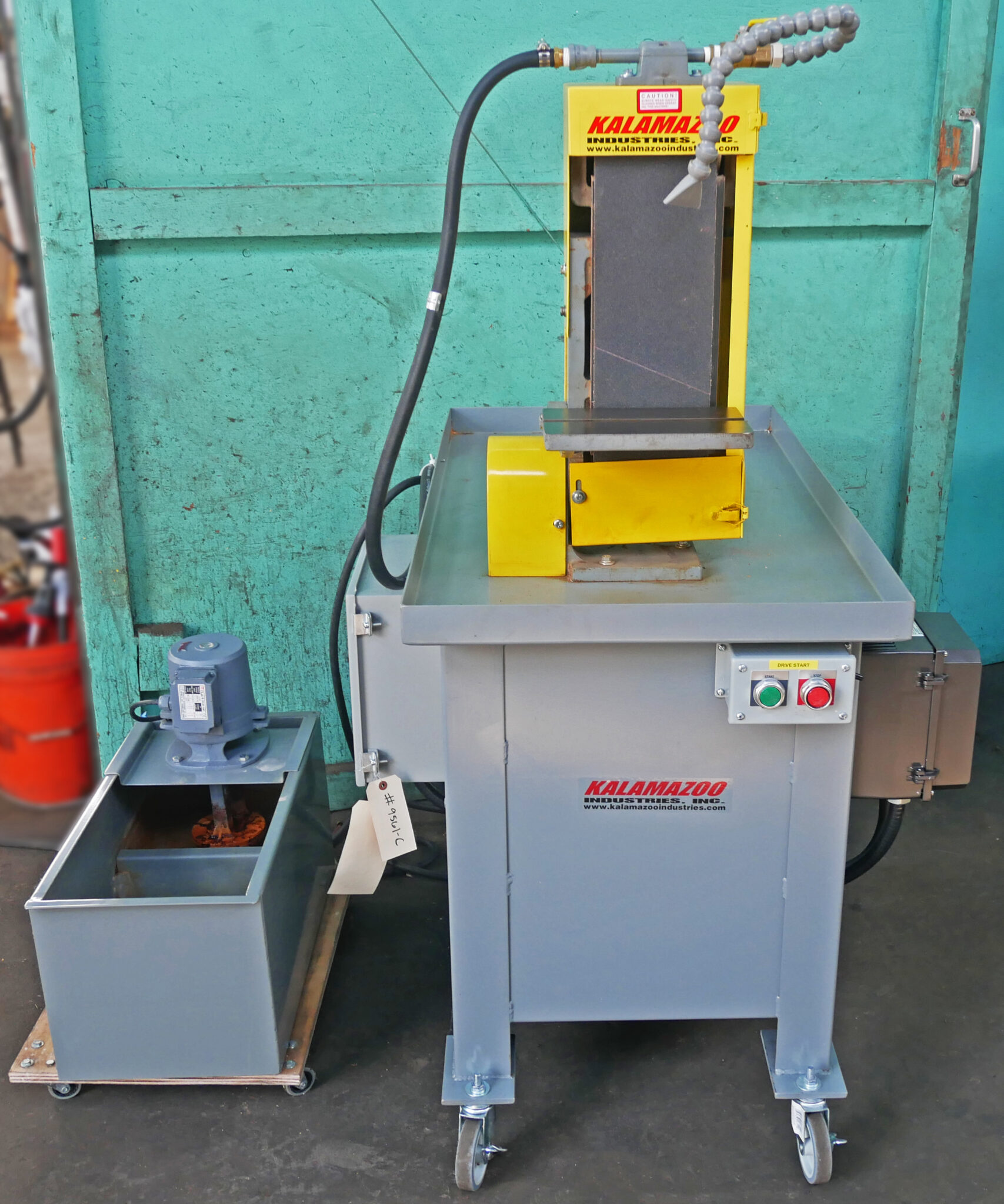 Kalamazoo Industries 6" x 48" Industrial Wet Belt Sander with VFD, S6MW