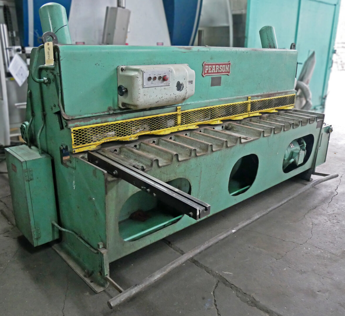 Pearson 8' x 1/8" 'TX' Guillotine Shear, 8018 - Image 3