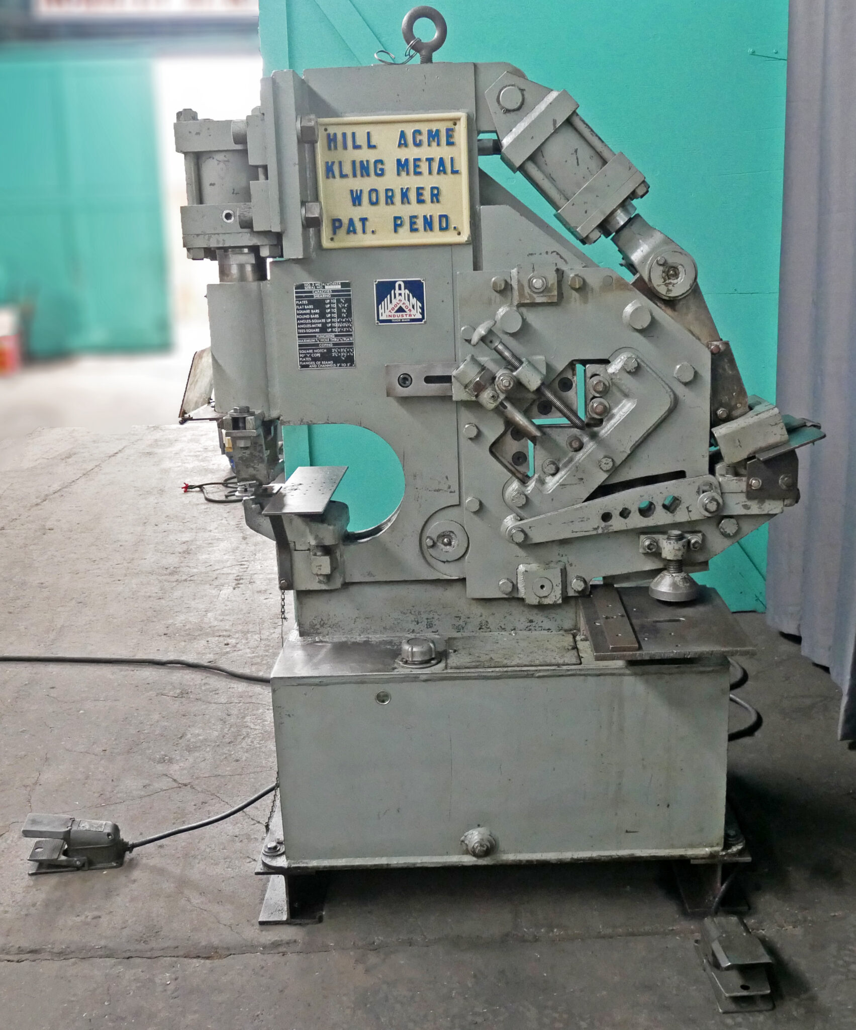 Hill Acme 33 Ton Ironworker, No. 3 - Image 4