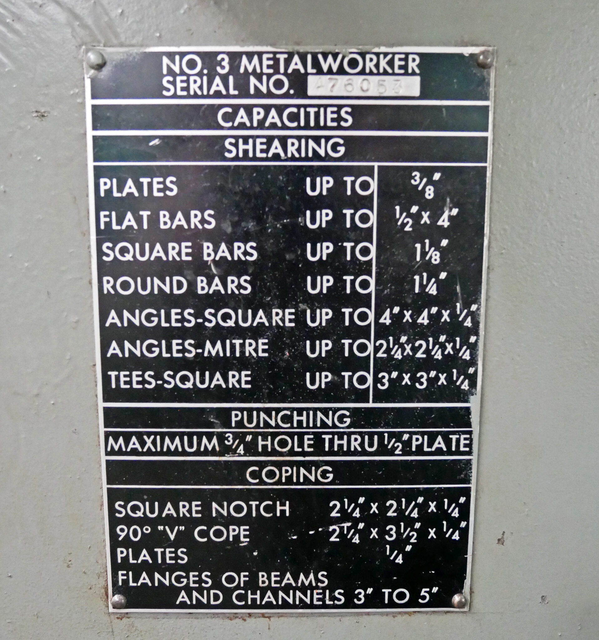 Hill Acme 33 Ton Ironworker, No. 3 - Image 9