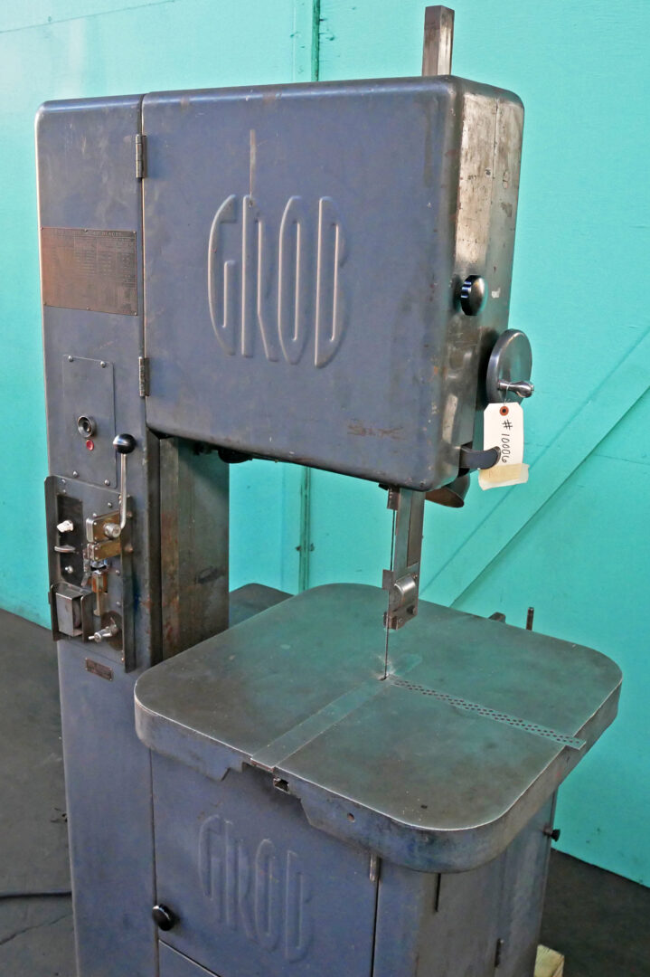 Grob 18" Vertical Band Saw, NS18 - Image 2