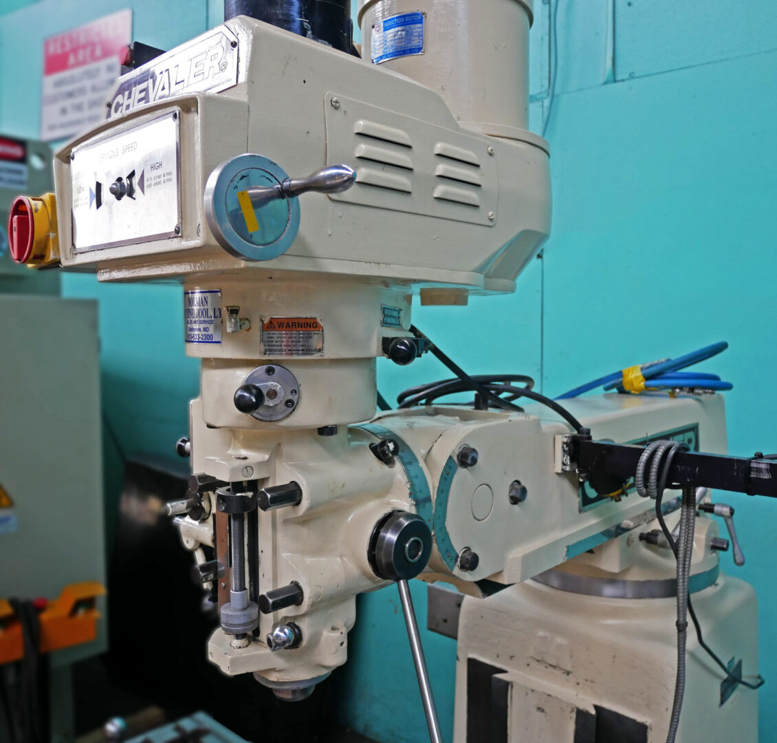 Chevalier 10" x 50" Vertical Milling Machine, FM-3VK - Image 9