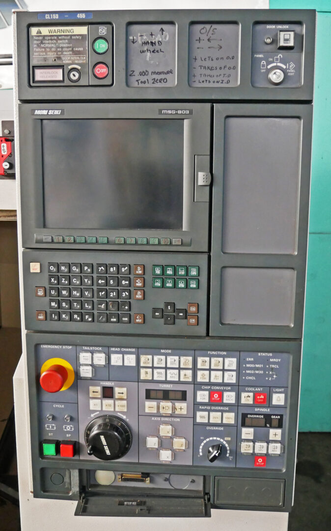 Mori Seiki 20" CNC Turning Center, CL-153 - Image 8