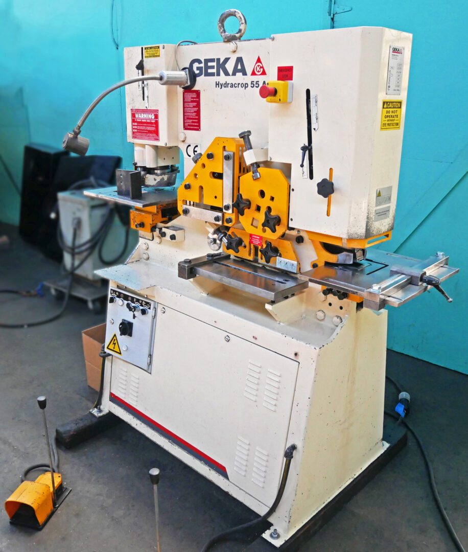 Geka 55 Ton Hydraulic Ironworker, Hydracrop 55 A - Image 2