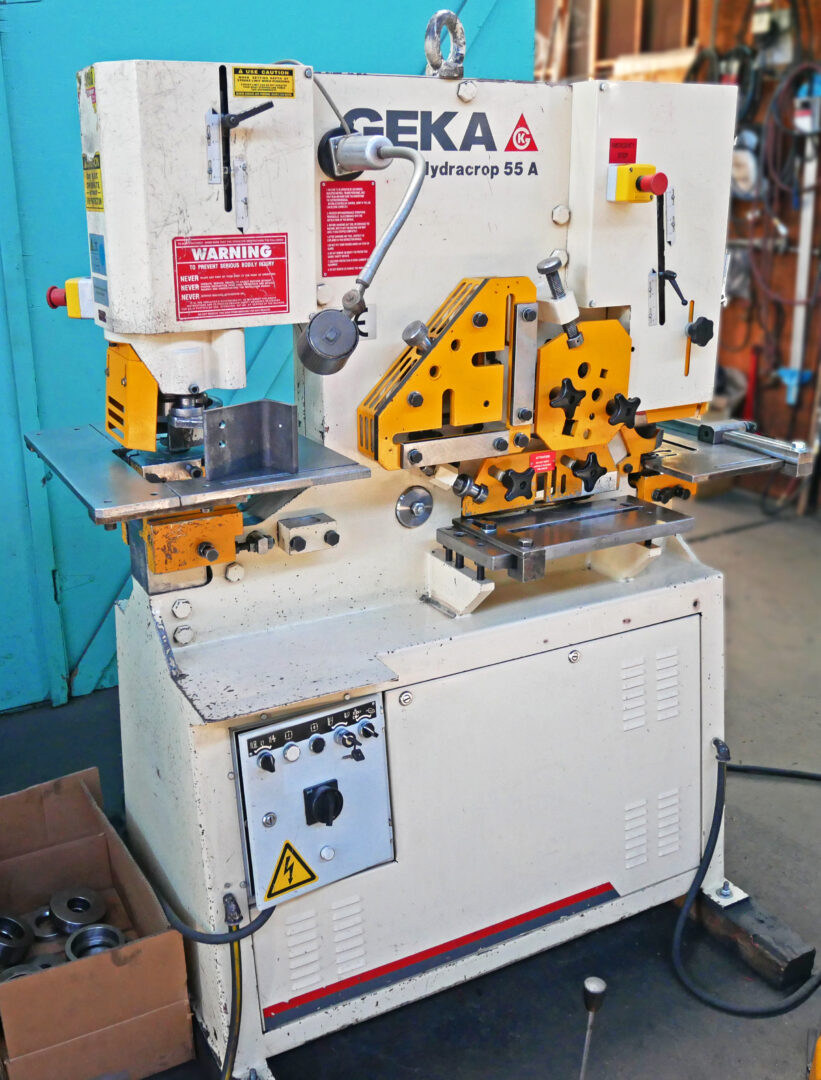 Geka 55 Ton Hydraulic Ironworker, Hydracrop 55 A - Image 3